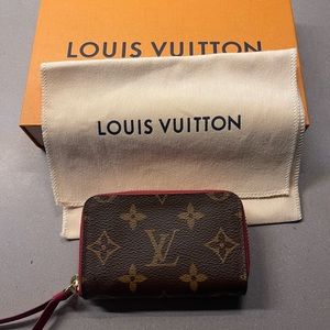 Louis Vuitton Zippy Multicartes Fuchsia